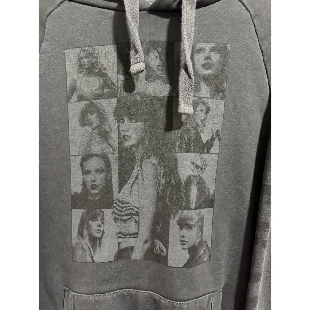 Taylor Swift‎ Exclusive Eras Tour Merch Charcoal Grey Hoodie Concert Size Medium